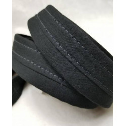 Aerial Straps | STUDIO Cotton Covered | Black | 9'-2.75m