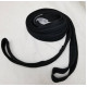 Aerial Straps | STUDIO Cotton Covered | Black | 12'-3.6 m