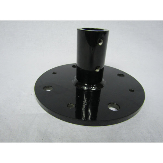 Chinese Pole | Static Pole | Tension base plate(bolted base)