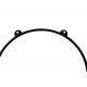 Aerial Ring | Doublepoint Solid | 100 CM OD | Black